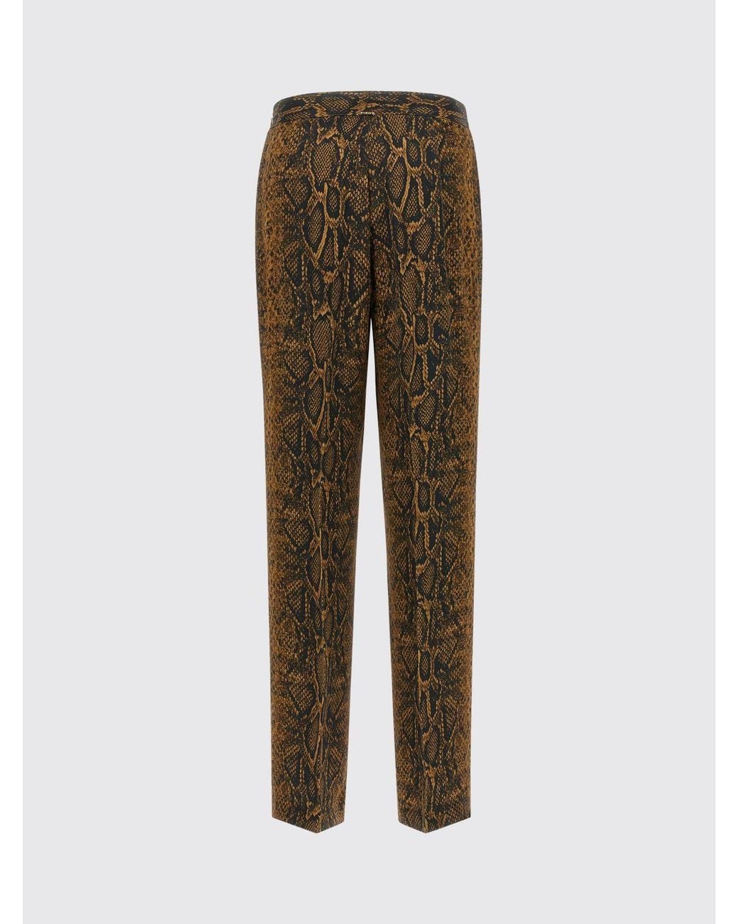 Twinset Black High-Waisted Skinny Trousers