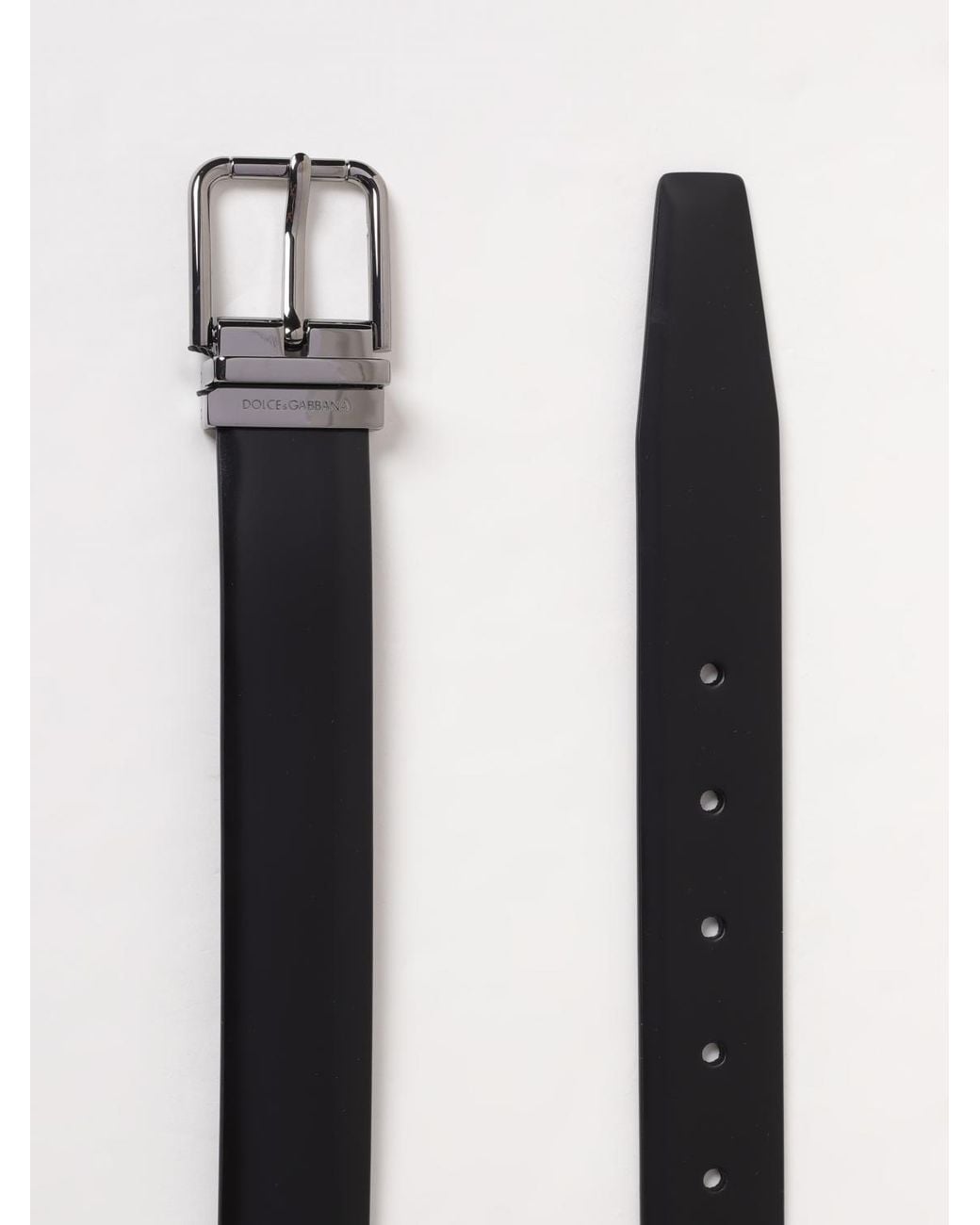 Dolce & Gabbana White Dolce &Amp Gabbana Belt for men