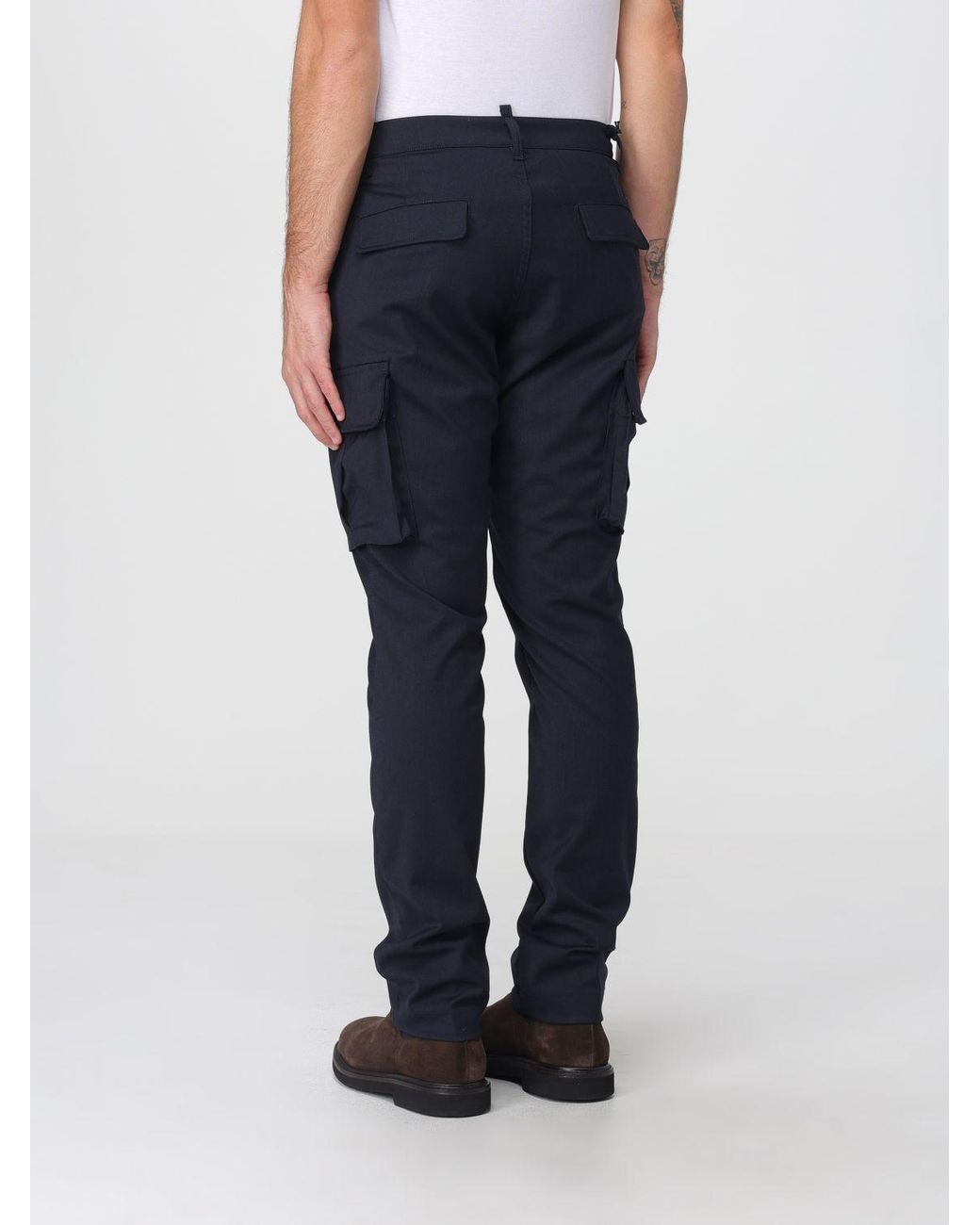 Mason's Blue Trousers for men