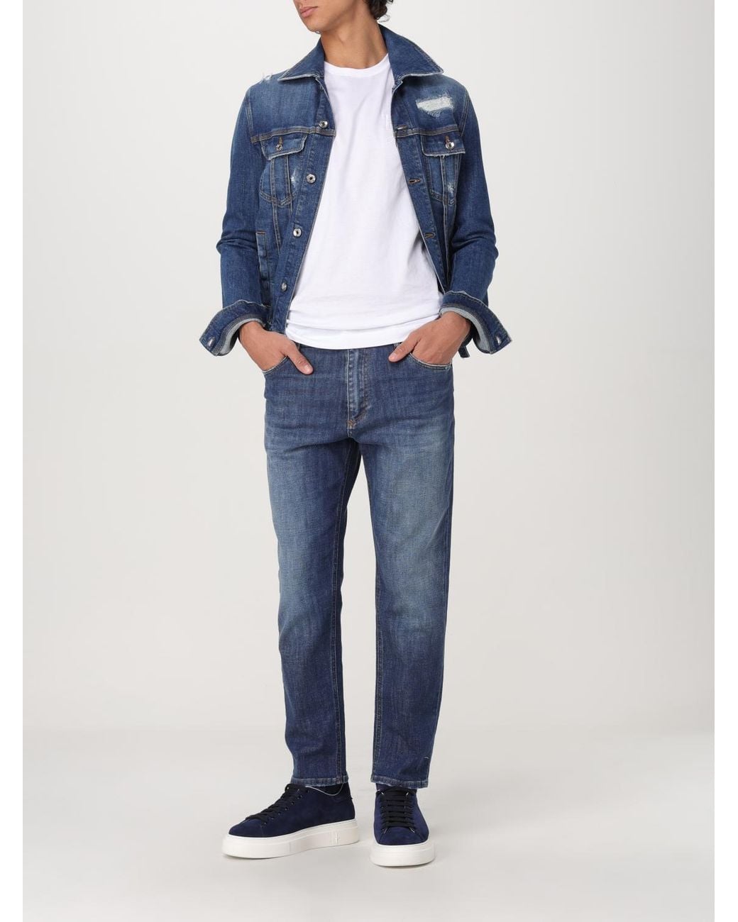 Dolce & Gabbana Blue Jacket for men