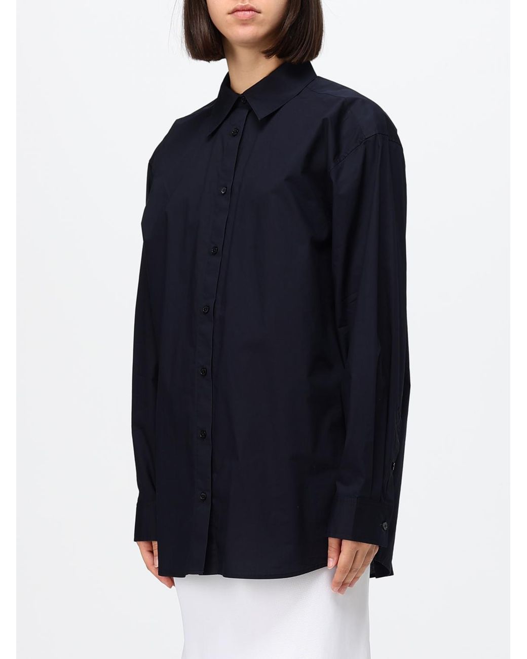 Totême  Blue Relaxed Fit Shirt