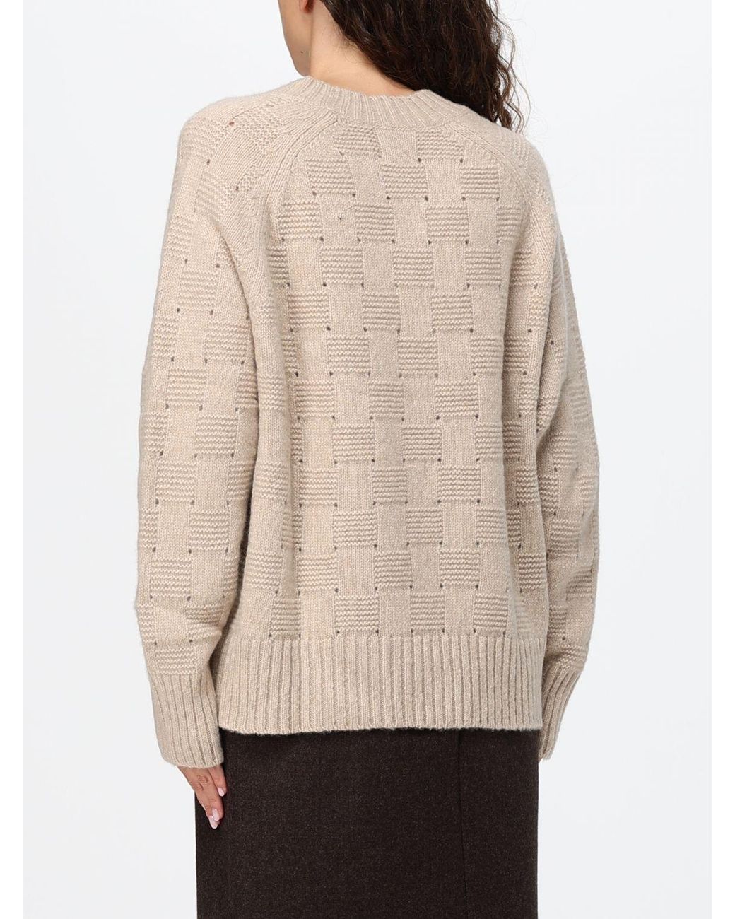 Allude Natural Sweatshirt