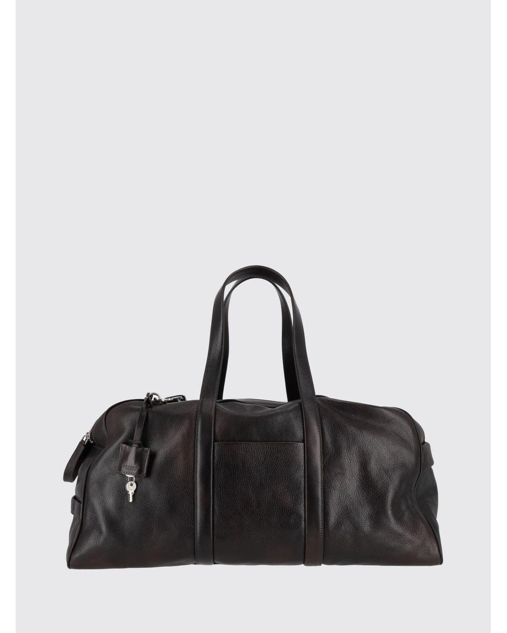Orciani Black Travel Bag for men
