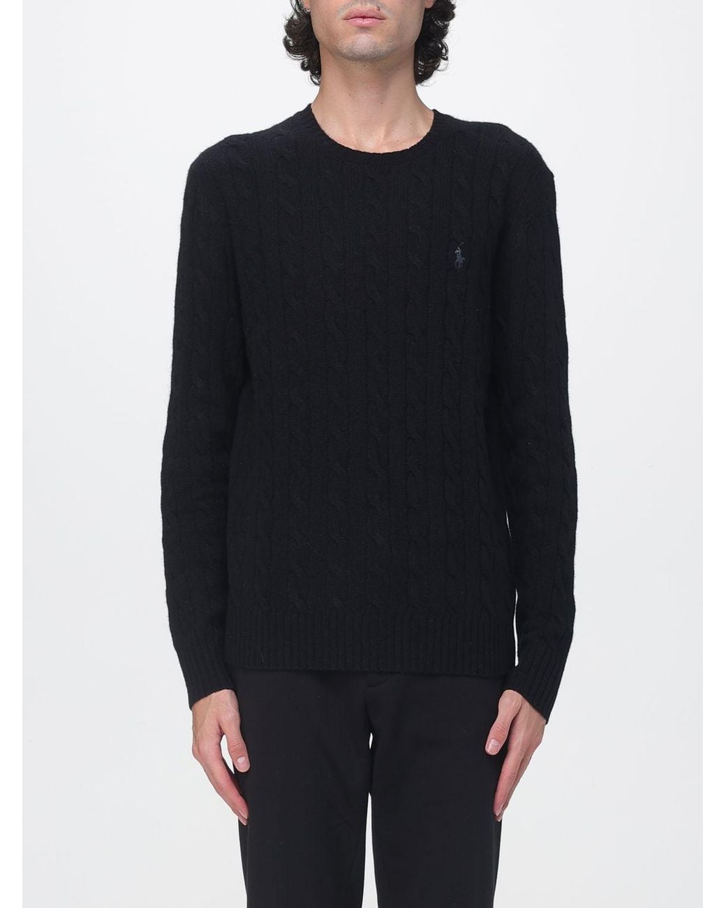 Polo Ralph Lauren Blue Crewneck Jumper for men