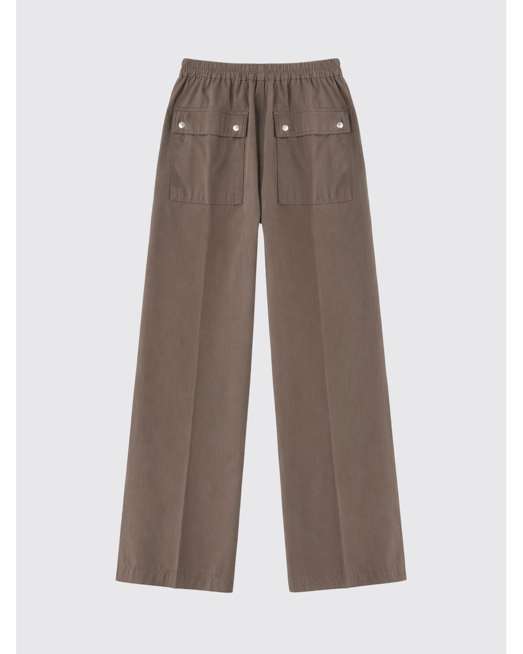 Rick Owens Brown Cotton Geth Belas Trousers