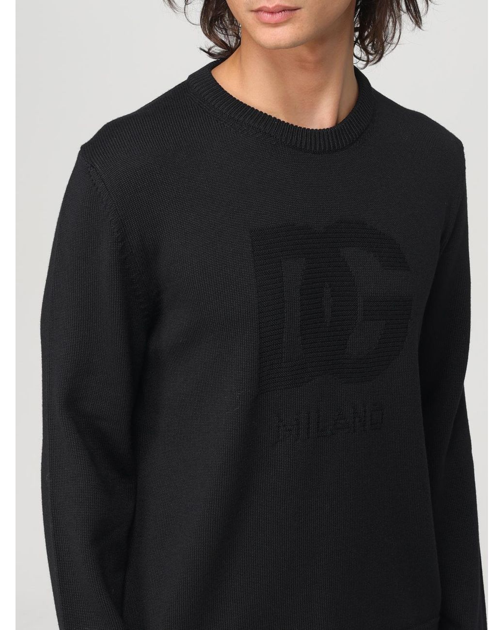 Dolce & Gabbana Blue Sweater for men