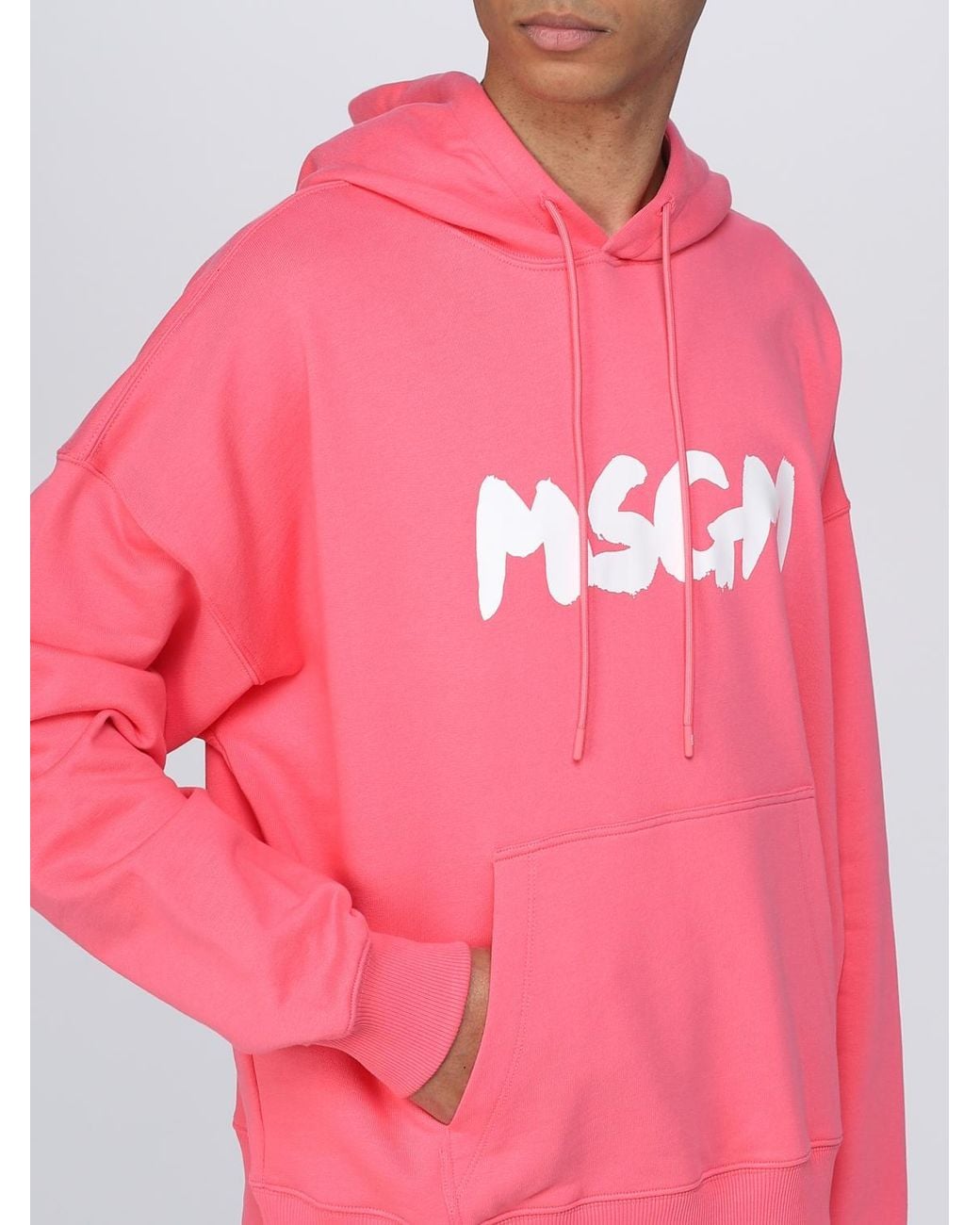 Sudadera Hombre MSGM de hombre de color Pink