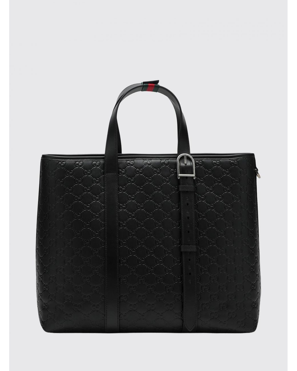 Gucci Black Gg Tote Handbag