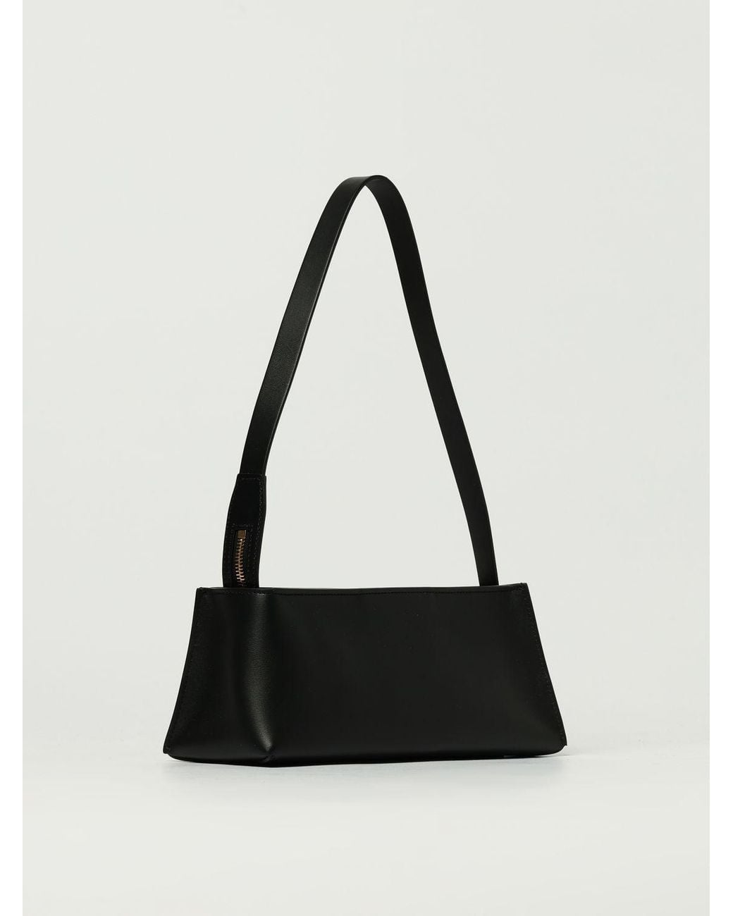 Marni White Calfskin Shoulder Bag With Logo