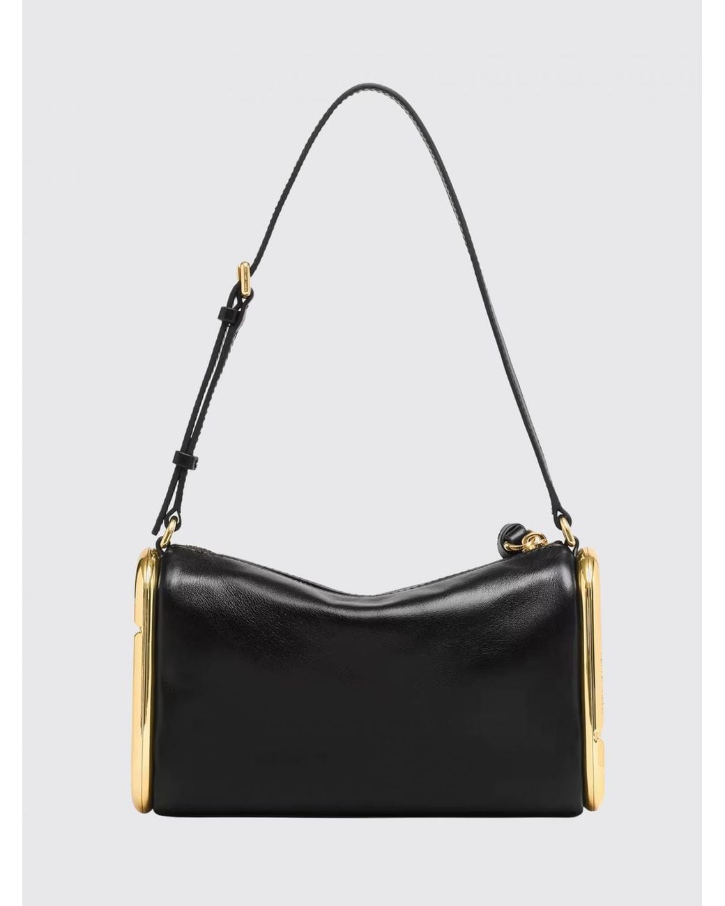 Marc Jacobs Black Small Scene Leather Crossbody Bag With Laminated Double J Logo