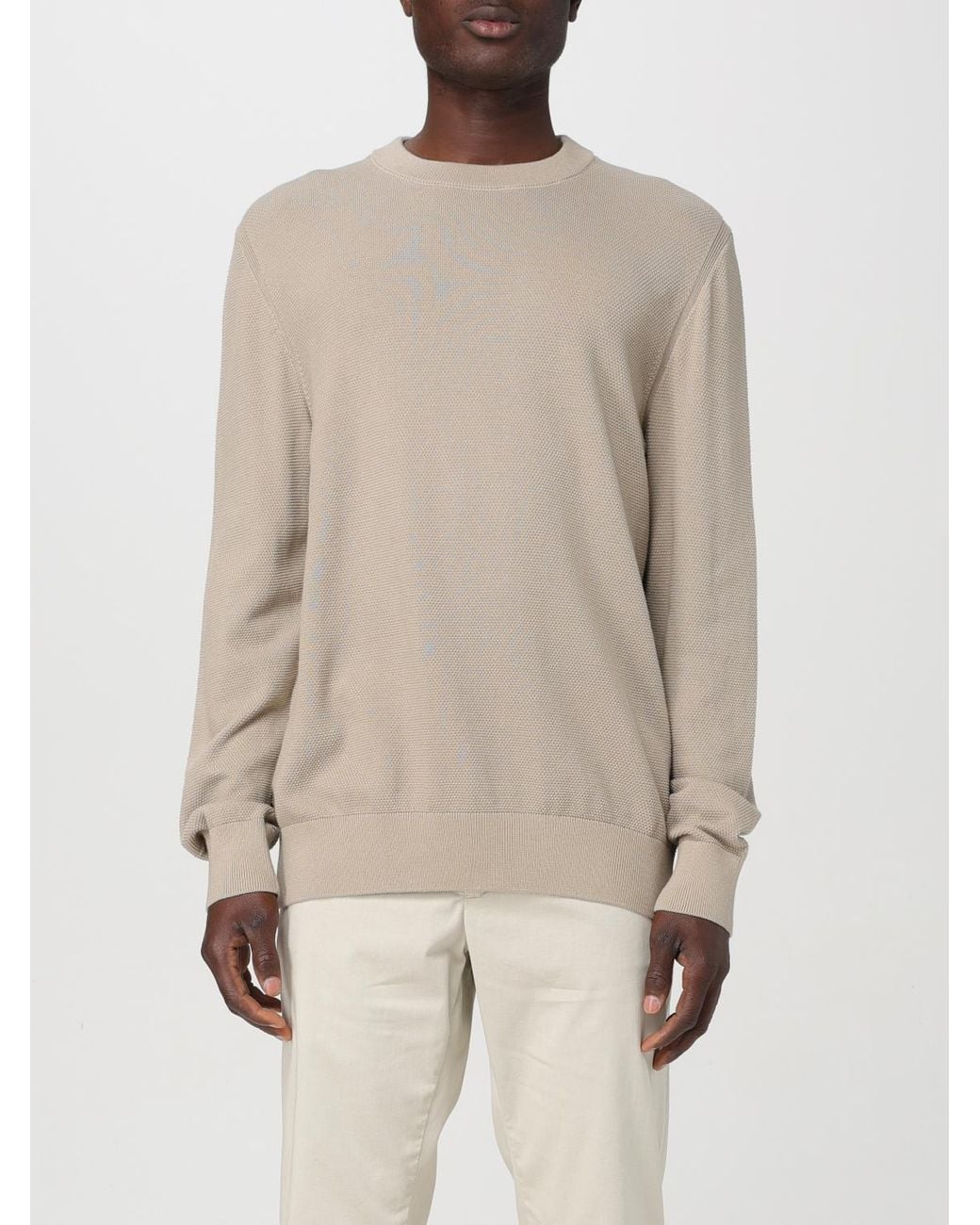 Boss Natural Sweater for men