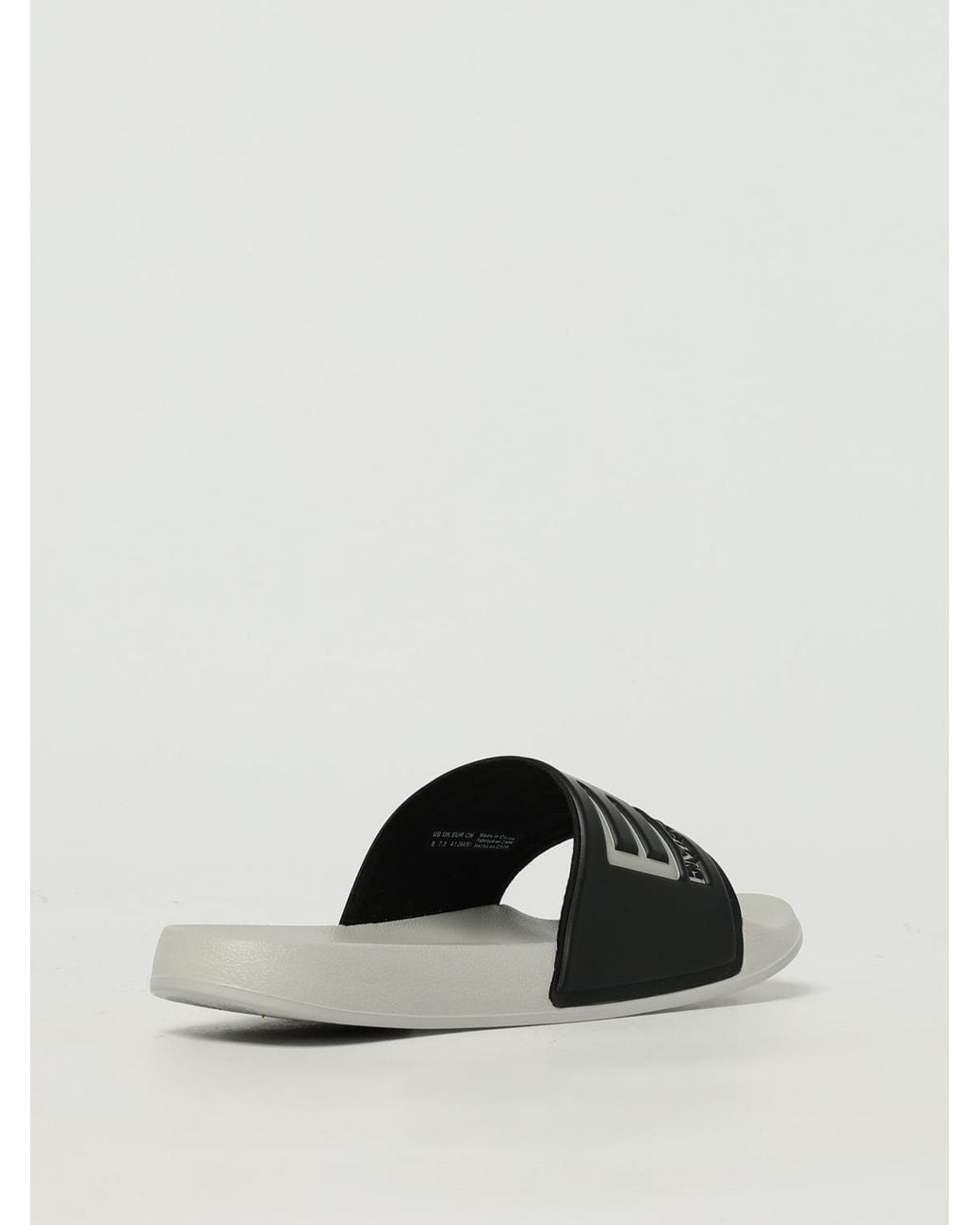 EA7 Black Shoes for men