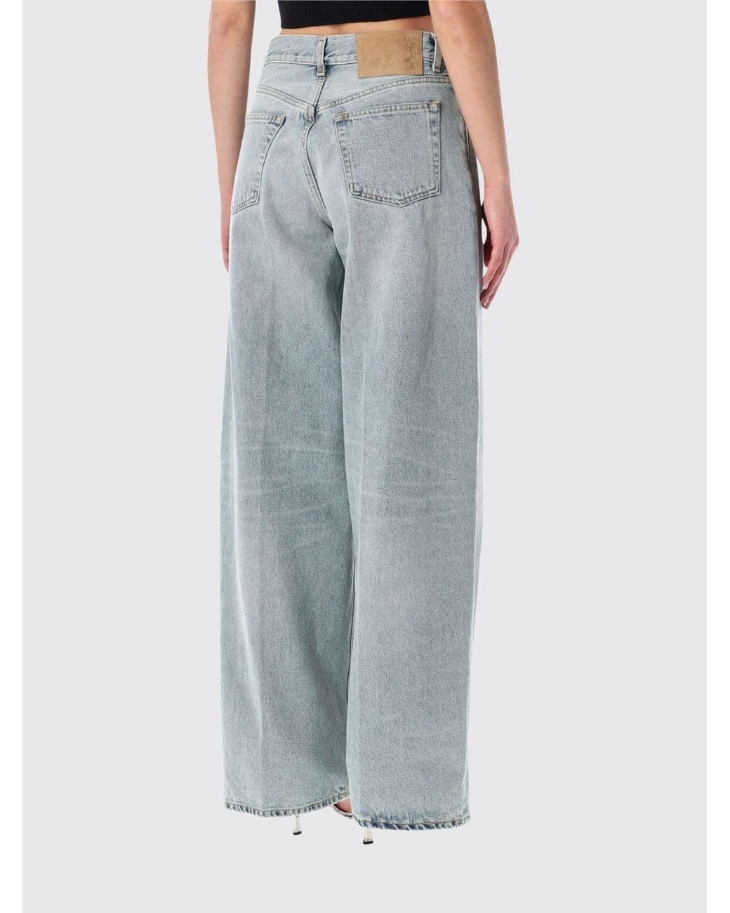 Haikure Blue Wide-Leg Jeans