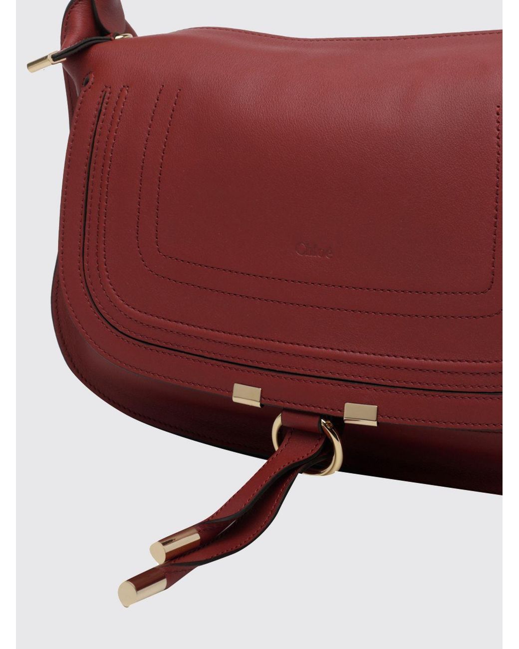 Chloé Red ChloÉ Marcie Shoulder Bag