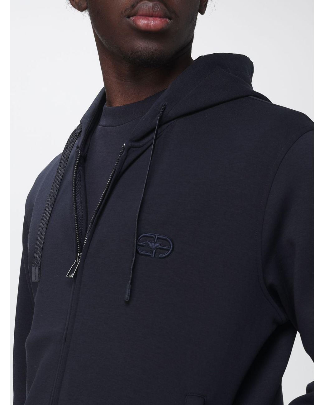 Emporio Armani Blue Sweatshirt for men