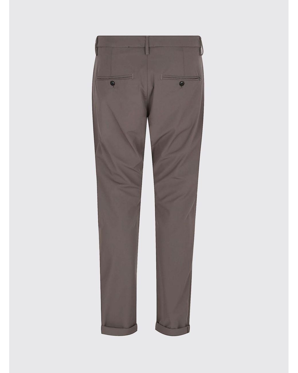 Dondup Gray Chino Pants for men