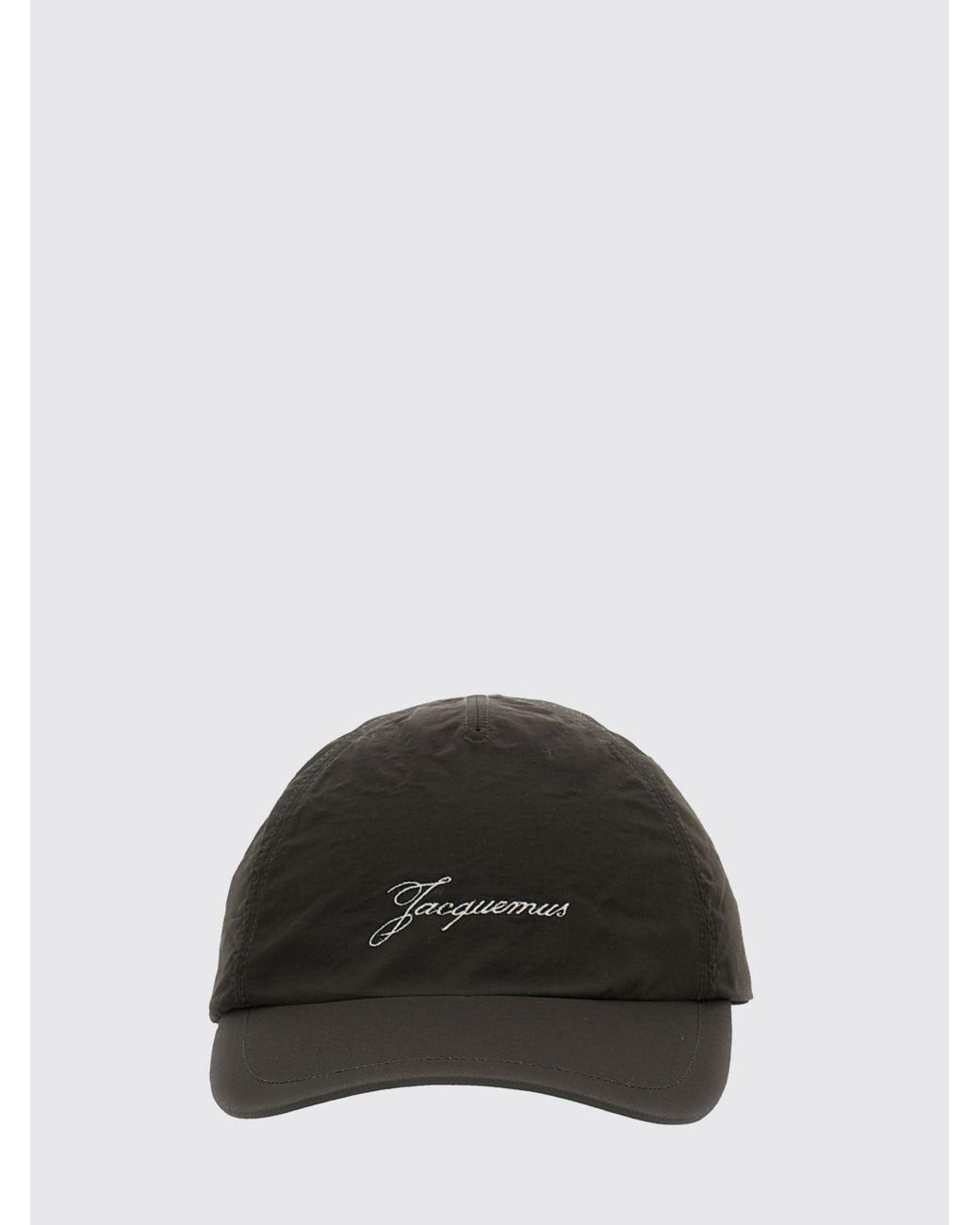 Jacquemus Black Baluchon Nylon Hat for men