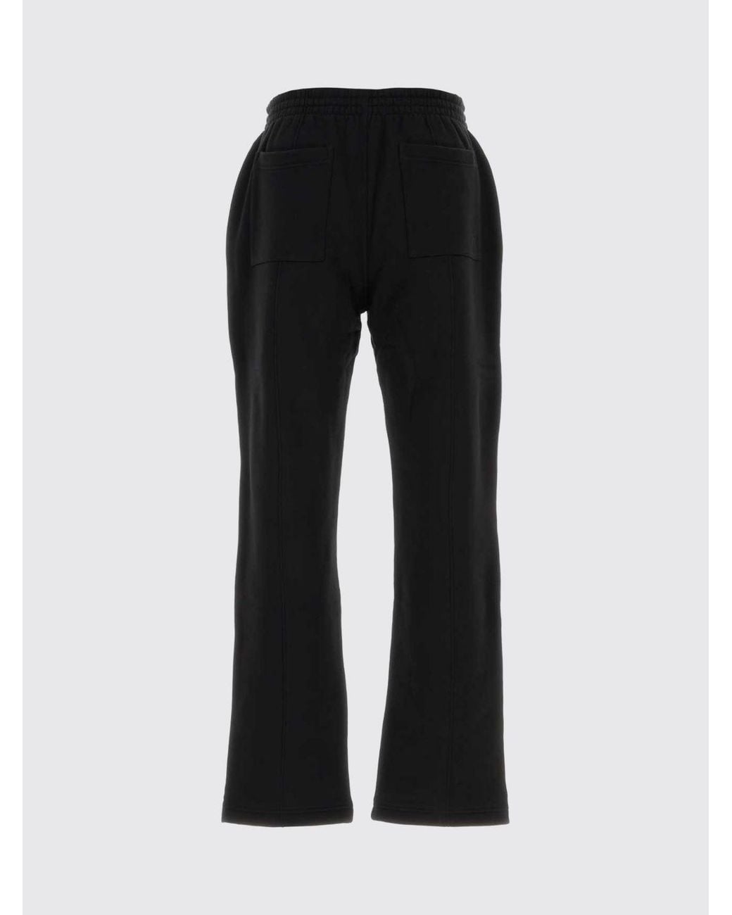 Represent Black Wide-Leg Jersey Jogging Pants With Elasticated Waist for men