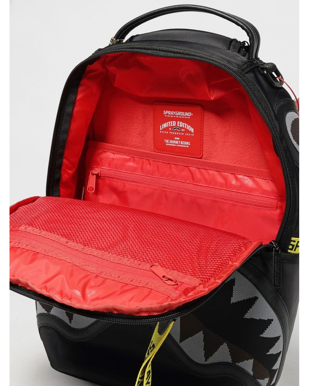 Sprayground Black Backpack for men