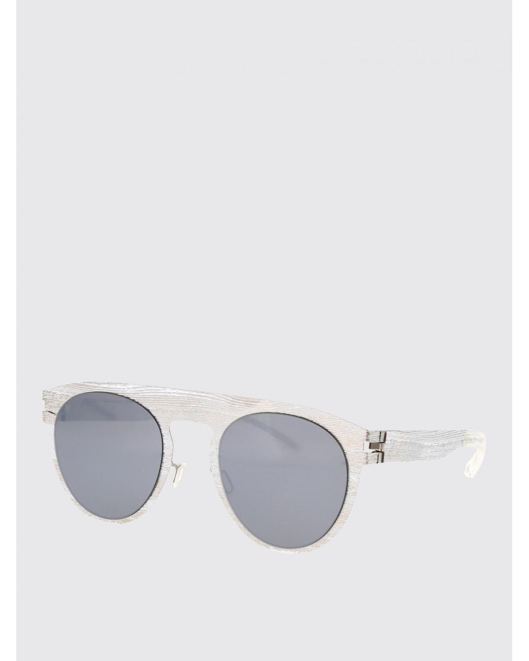 Mykita Metallic Mmtransfer004 Brushed Metal Sunglasses for men