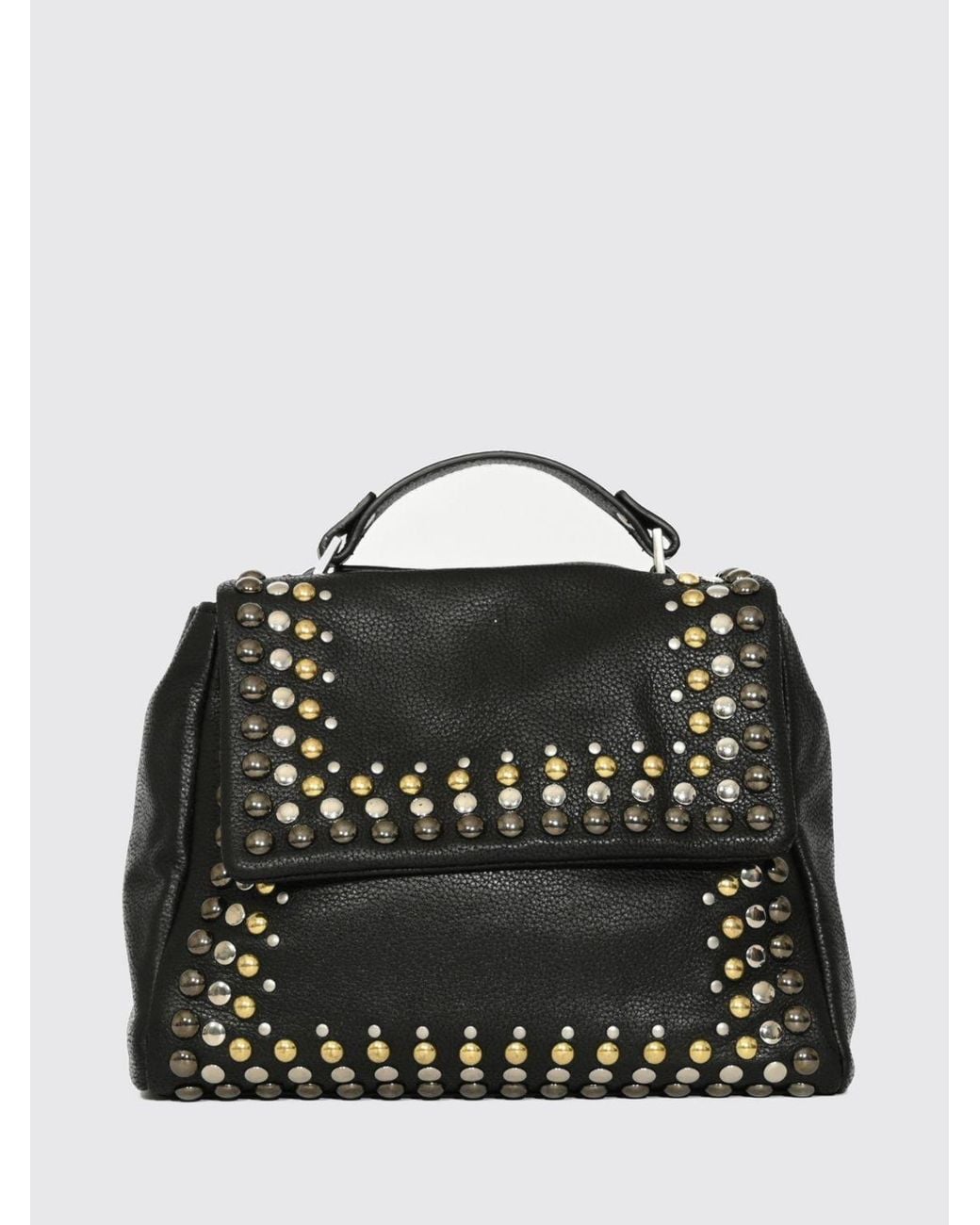 Orciani Black Small Sveva Handbag