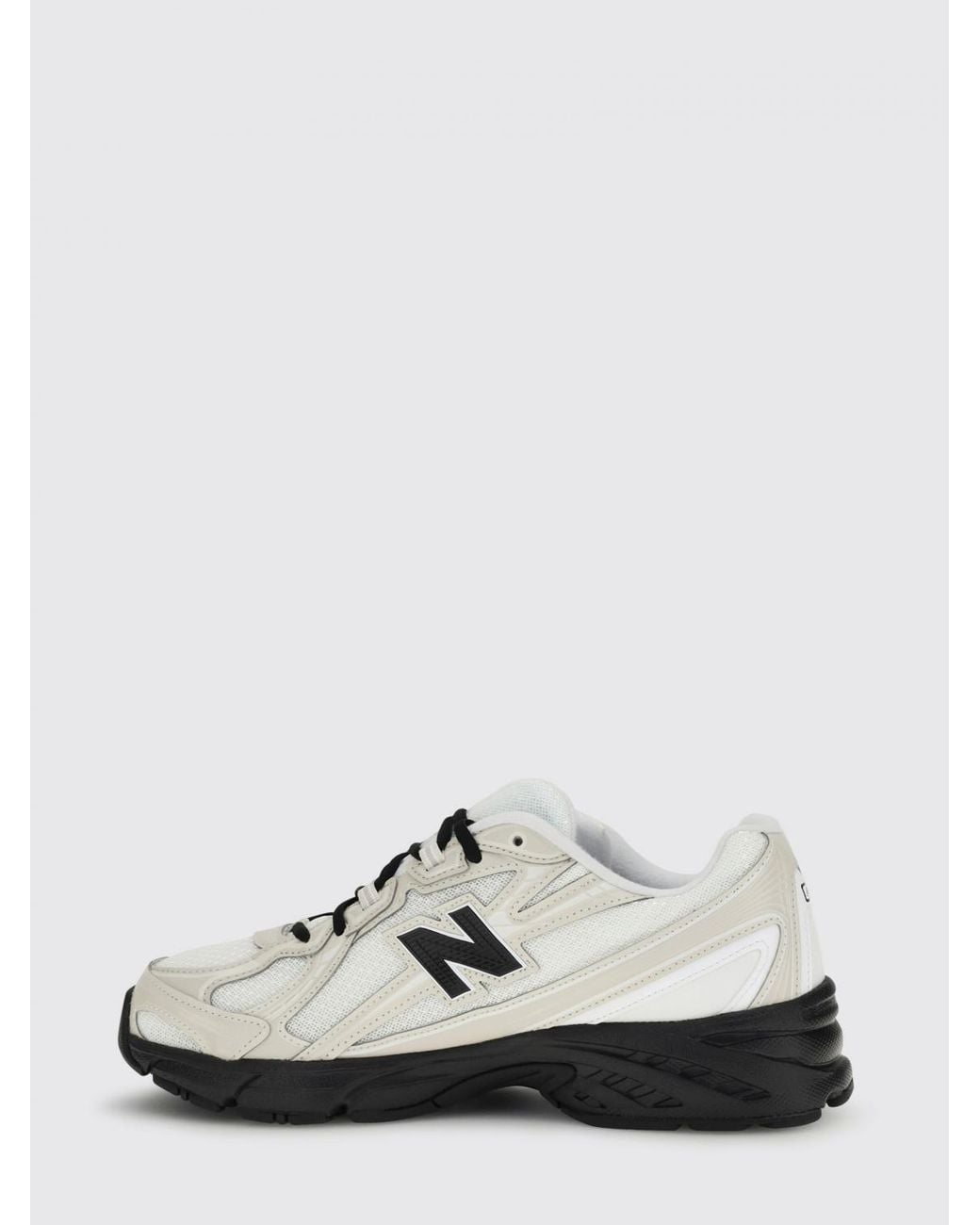 New Balance White 740 Mesh And Rubber Sneakers for men
