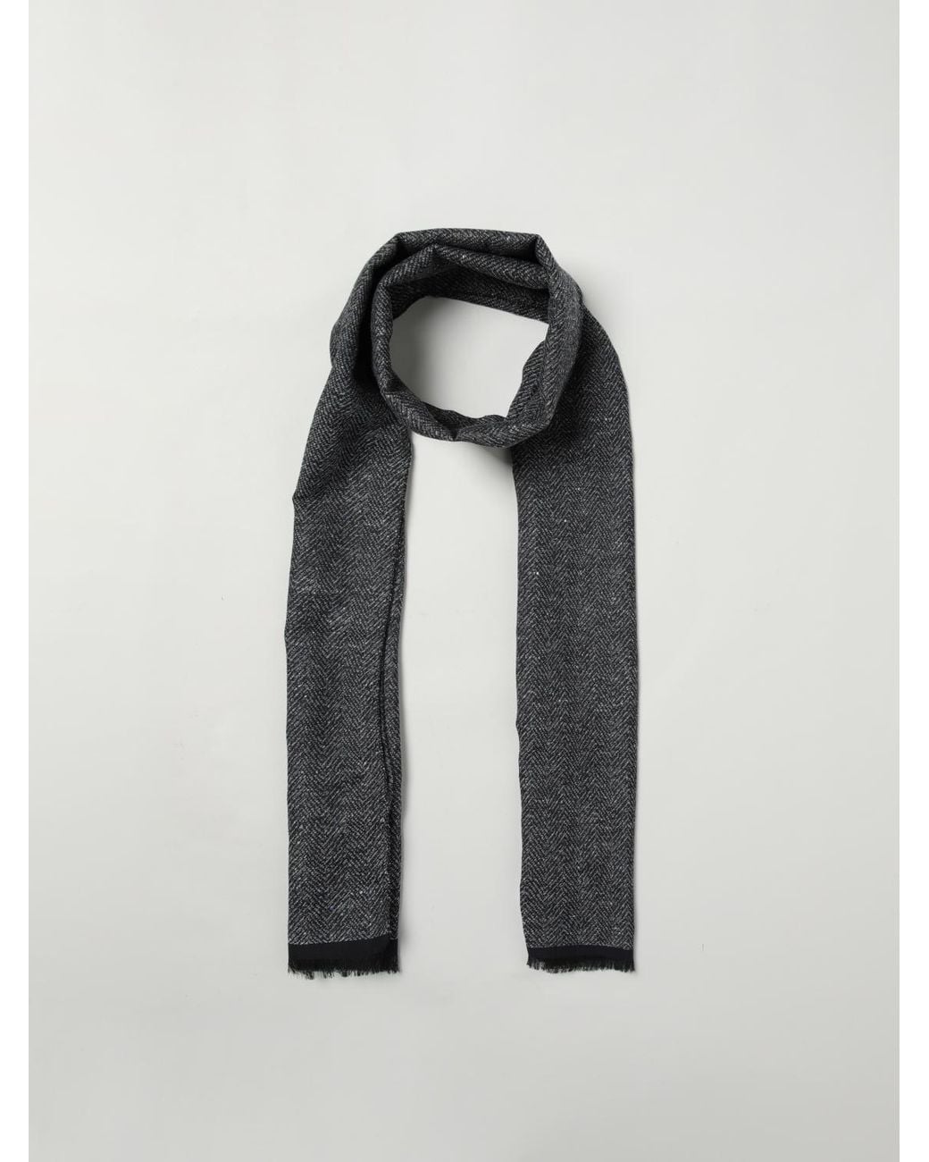 Manuel Ritz Gray Scarf for men