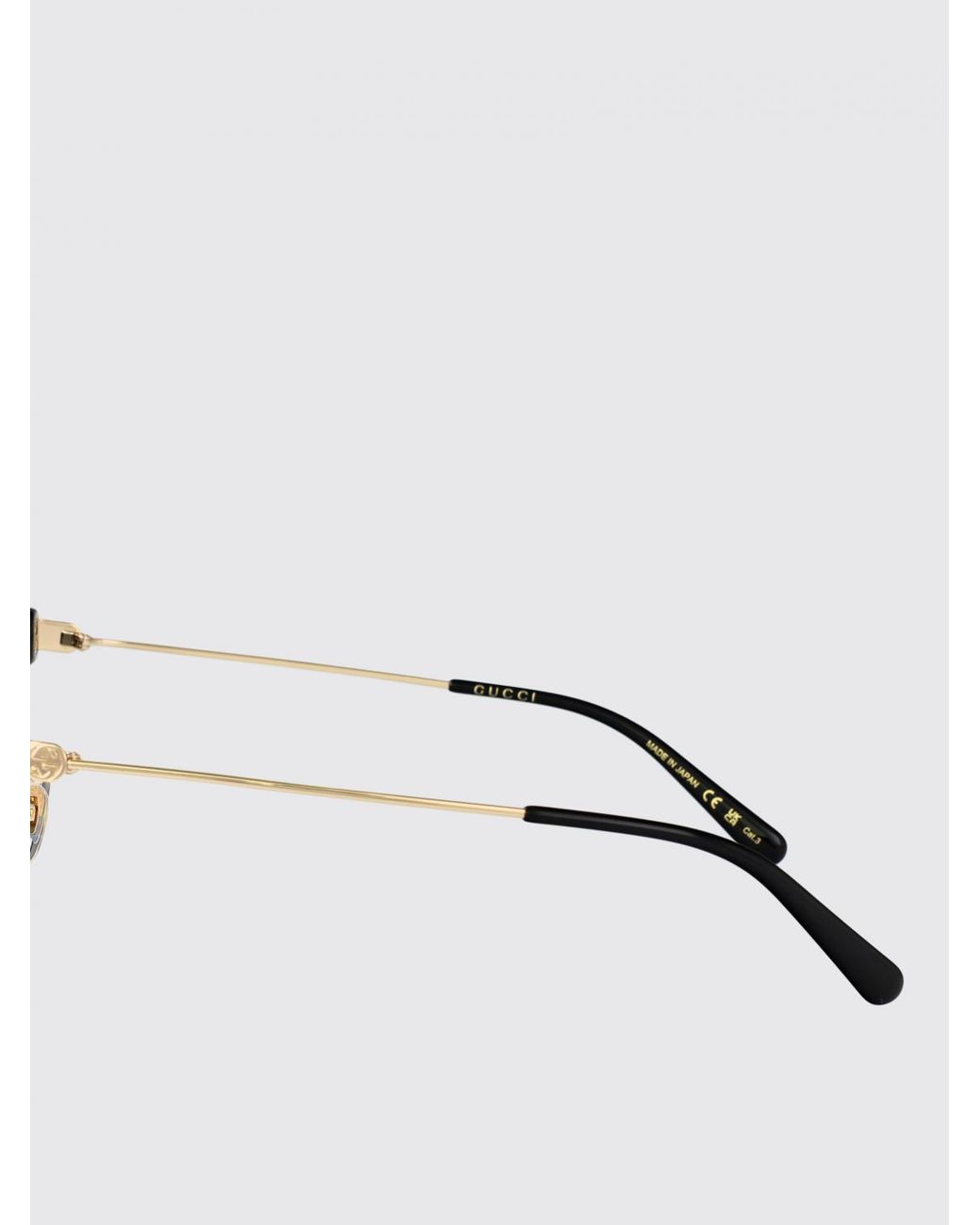 Gucci Black Gg1884Sk Metal And Acetate Sunglasses
