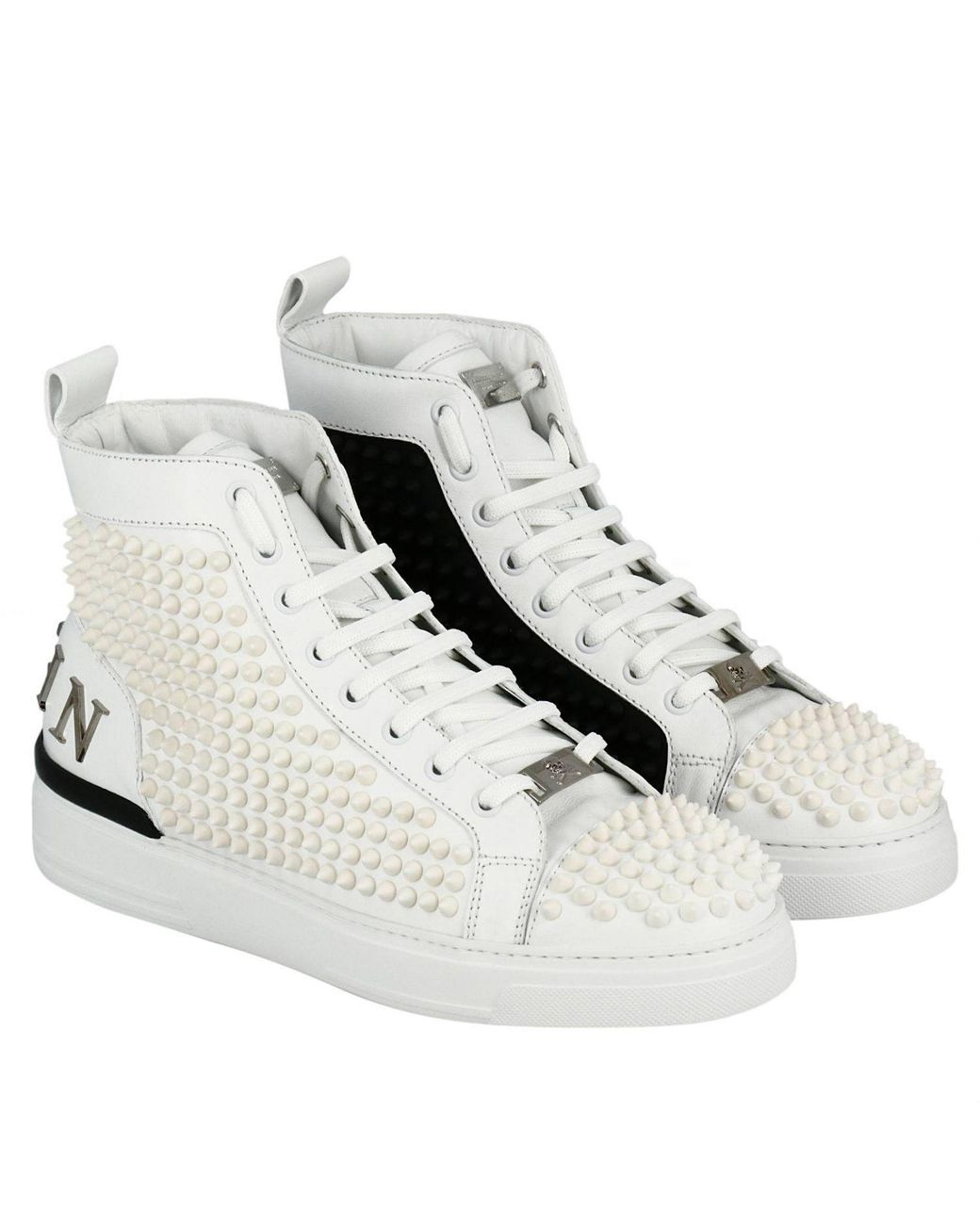 Zapatillas Hombre Philipp Plein de hombre de color Blanco Lyst