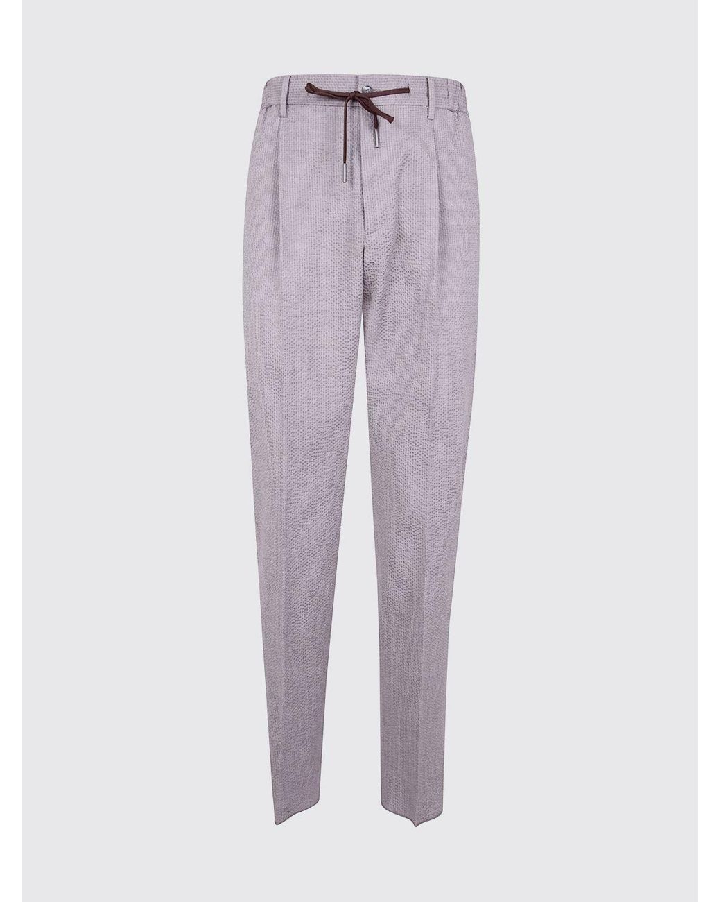 Tagliatore Gray Pants for men