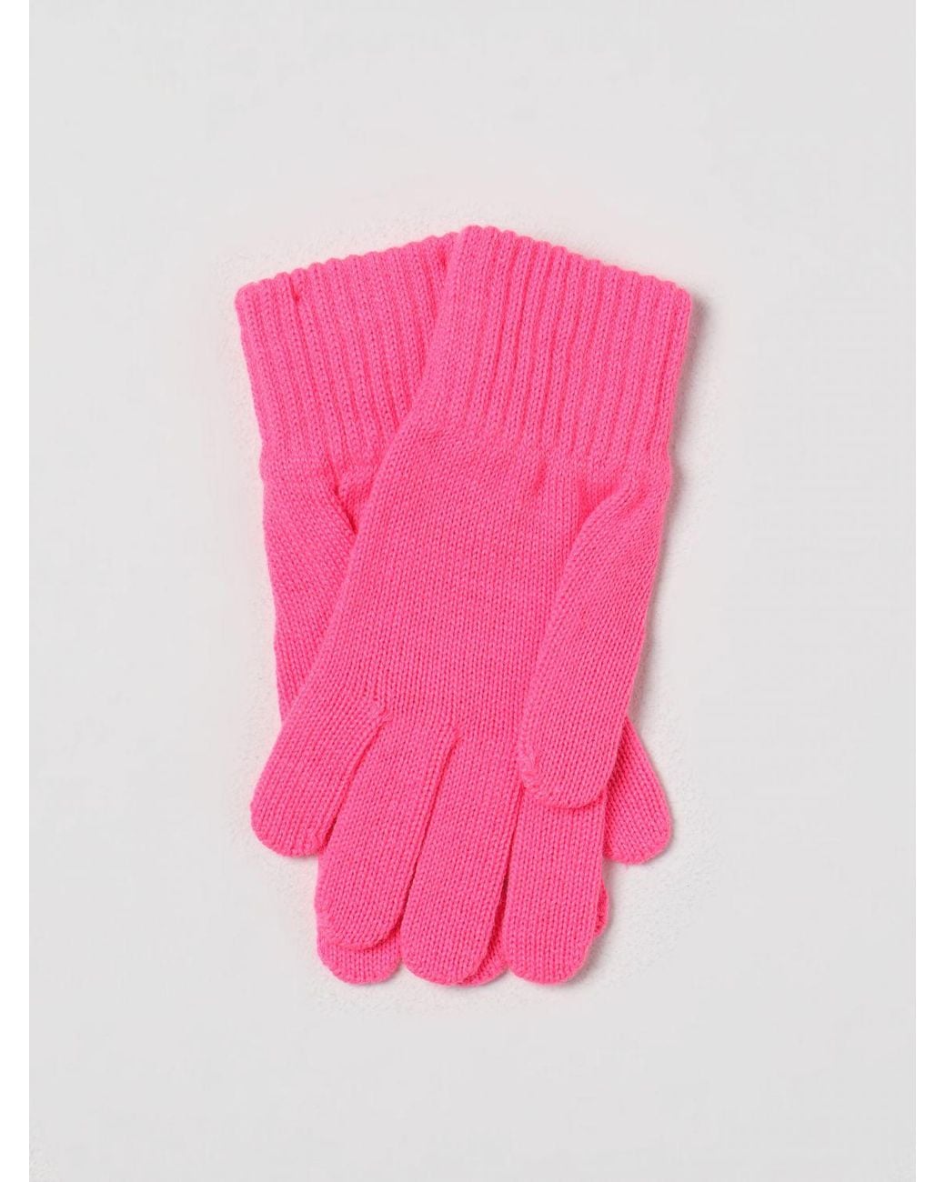 MSGM Pink Gloves for men