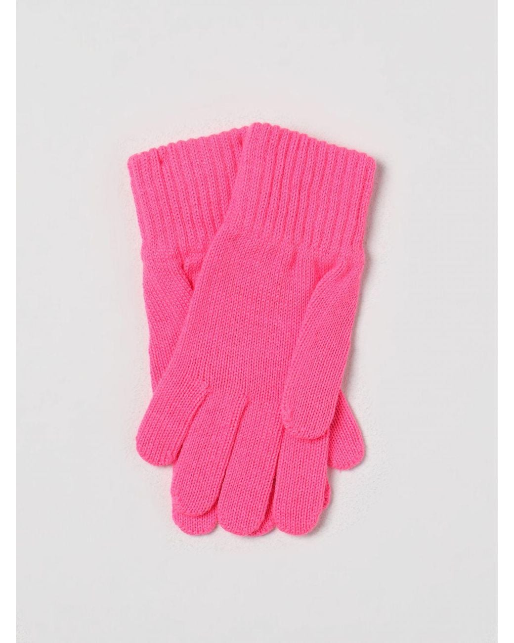 MSGM Pink Gloves for men