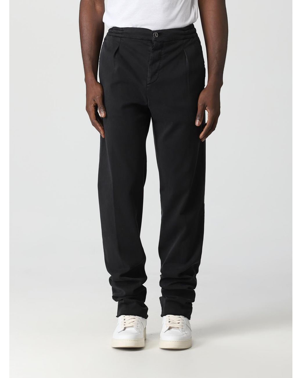 Kiton Black Pants for men
