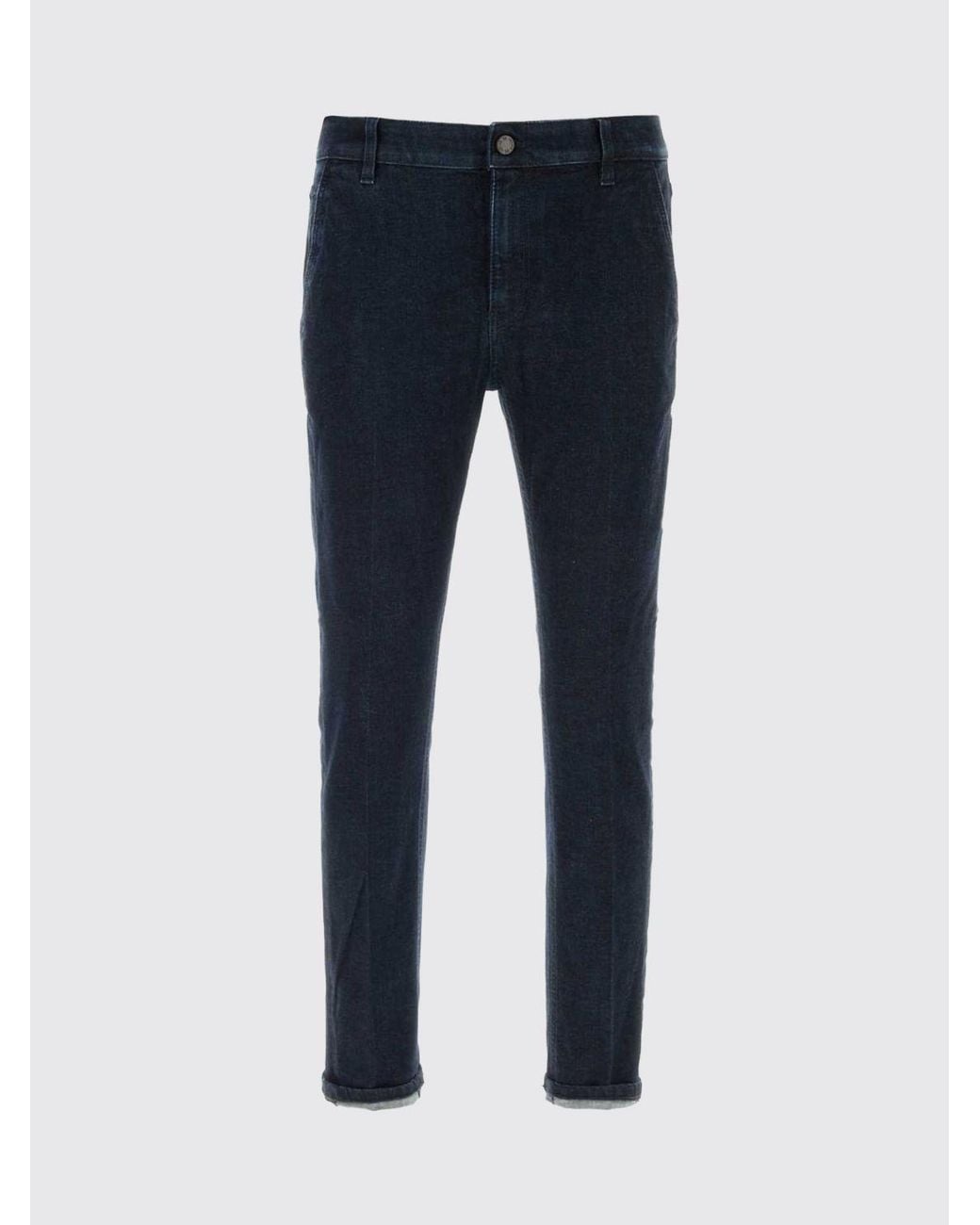 PT Torino Blue Mid-Rise Skinny Fit Jeans for men