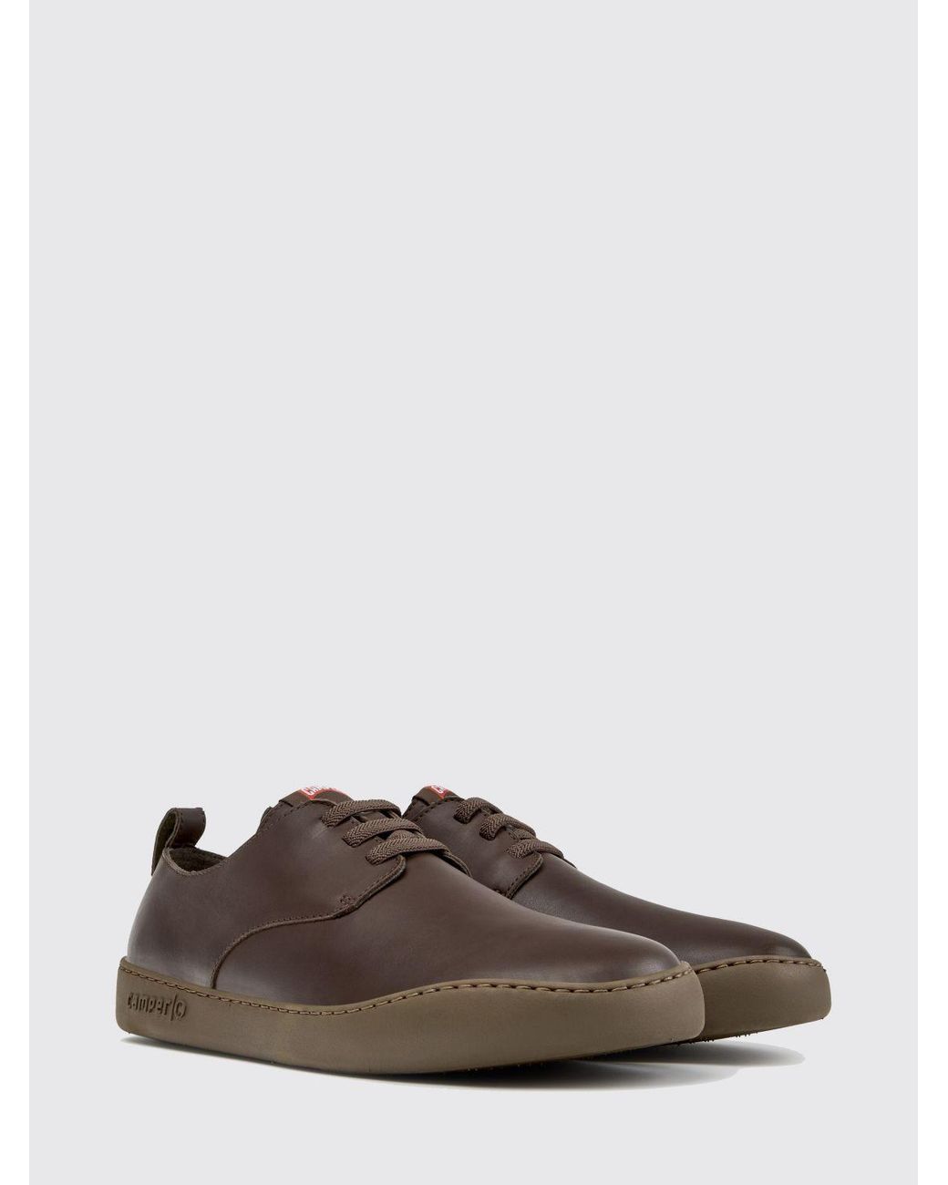 Camper Brown Peu Touring Slip-On Sneakers for men