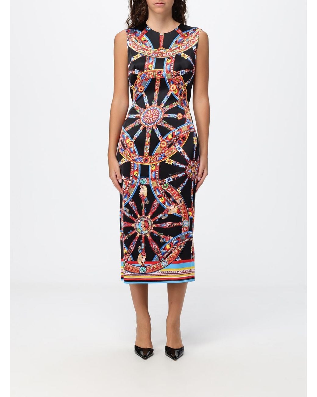 Dolce & Gabbana Red Dolce &Amp Gabbana Dress
