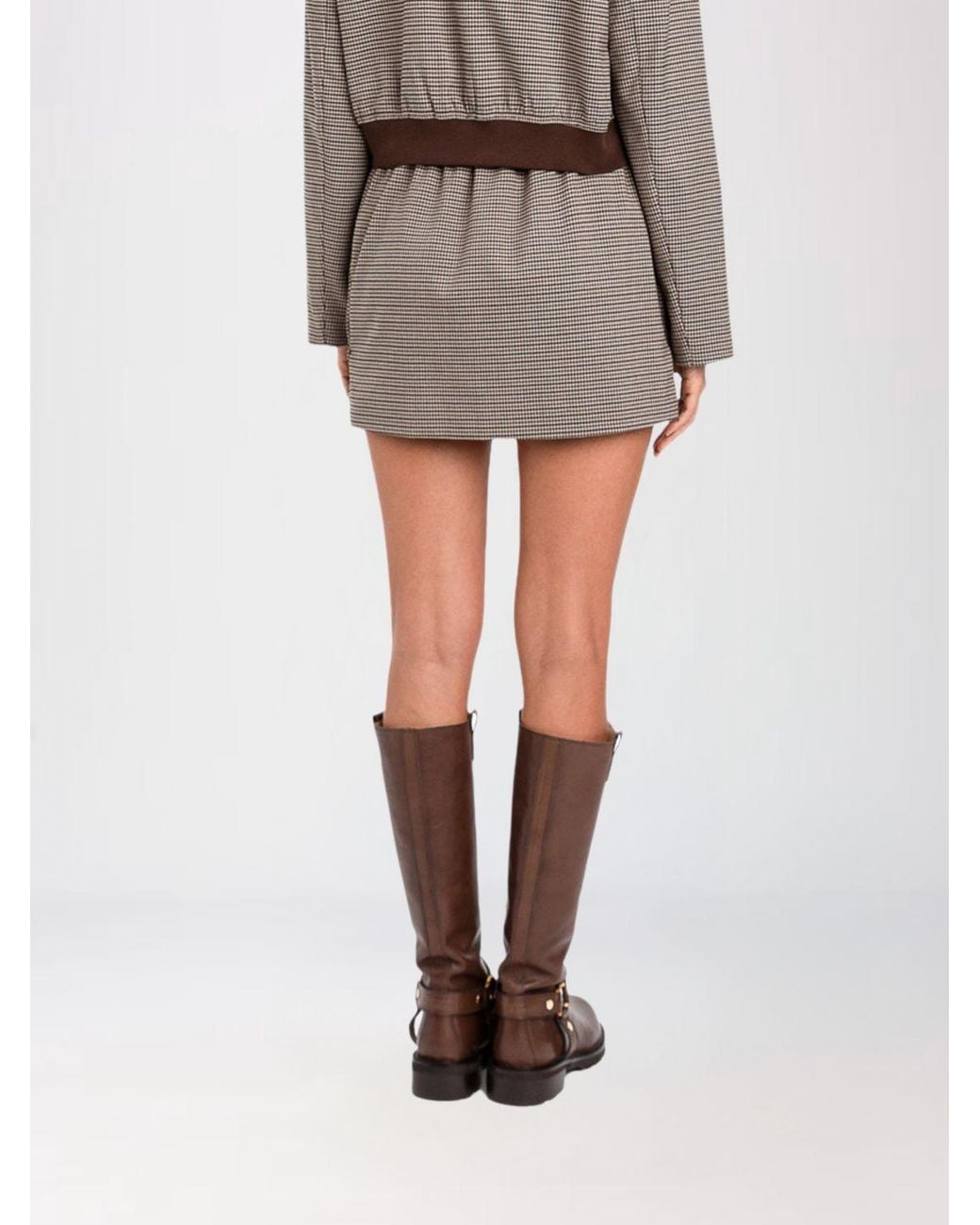 Twinset Brown Skirt