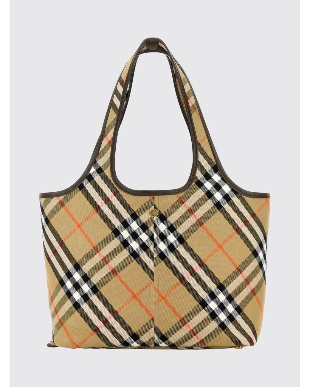 Burberry Metallic Small Tote Bag