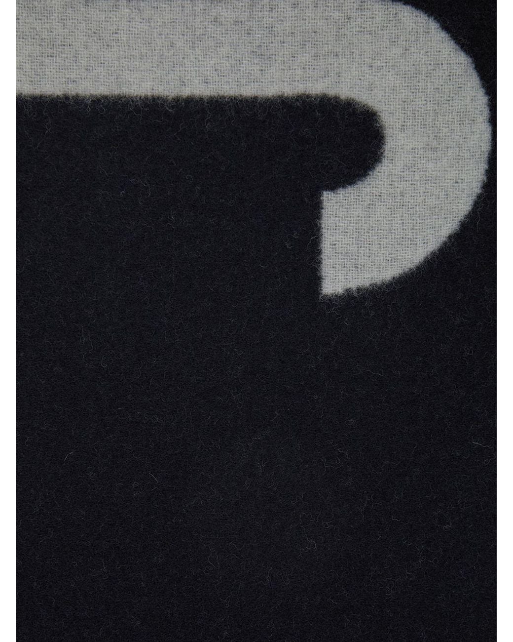 Sciarpa di Jacquemus in Black da Uomo