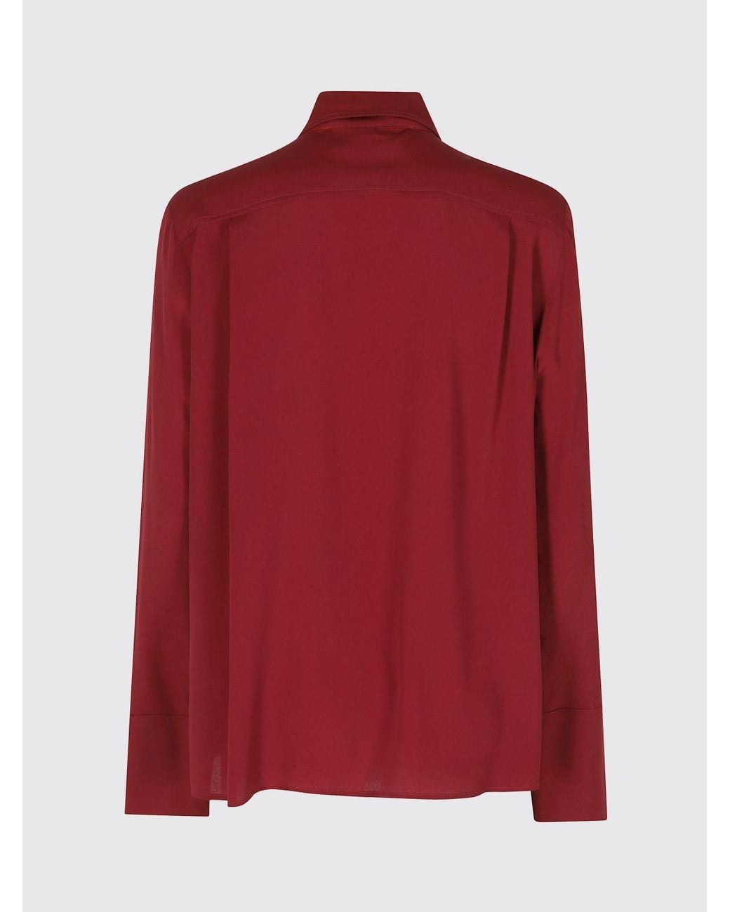 FEDERICA TOSI Red Slim Fit Shirt