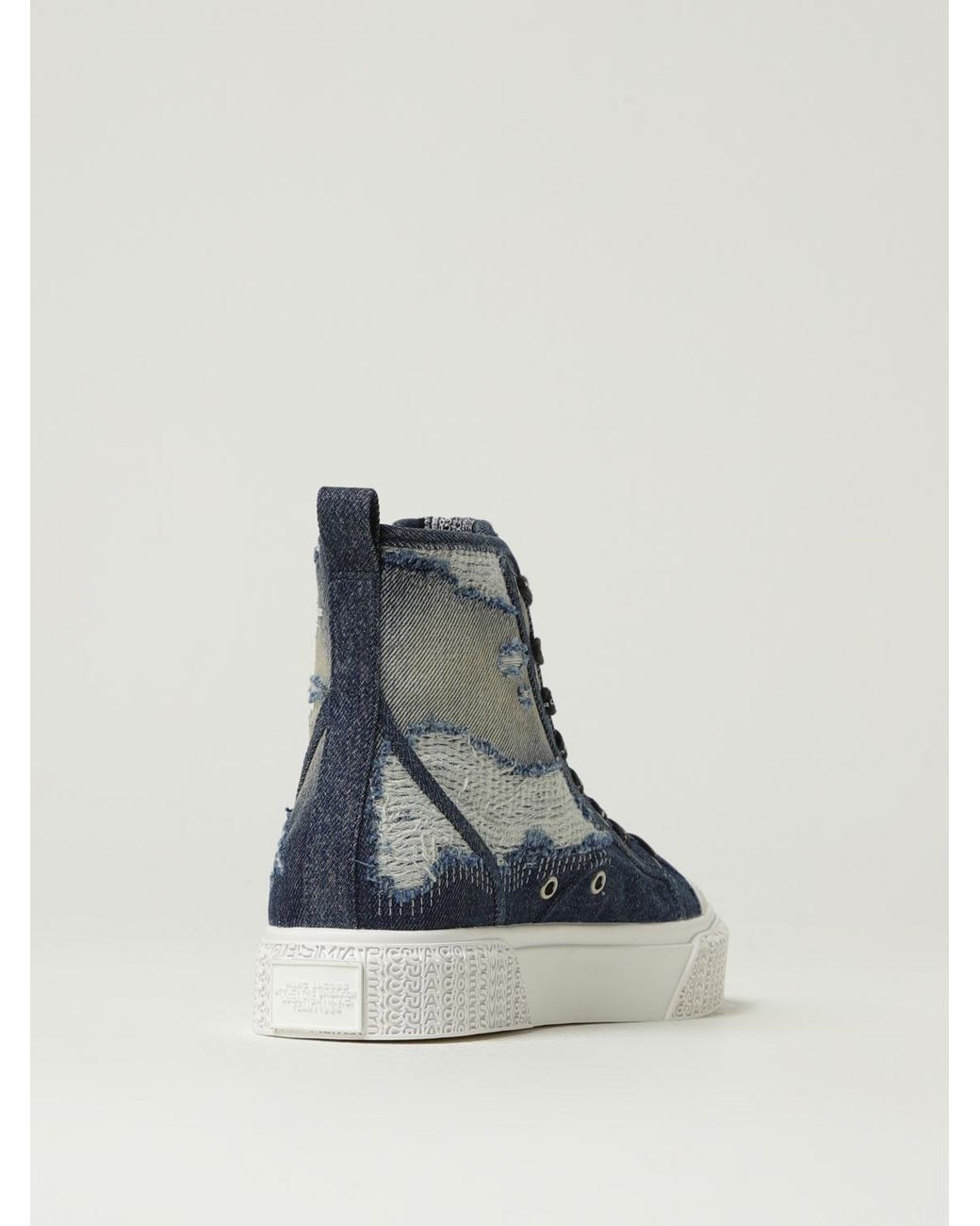 Marc Jacobs Blue The High Top Sneakers