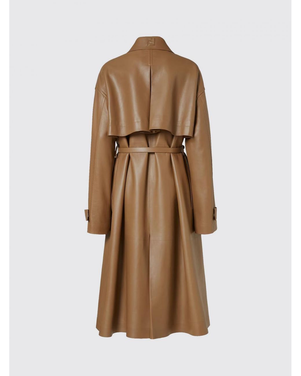 Fendi Natural Trench Coat