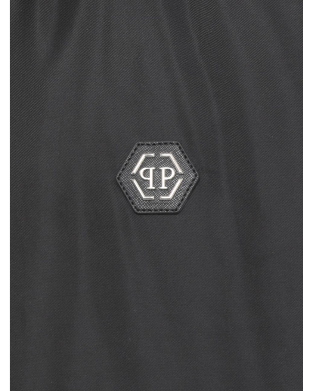 Philipp Plein Gray Jacket for men