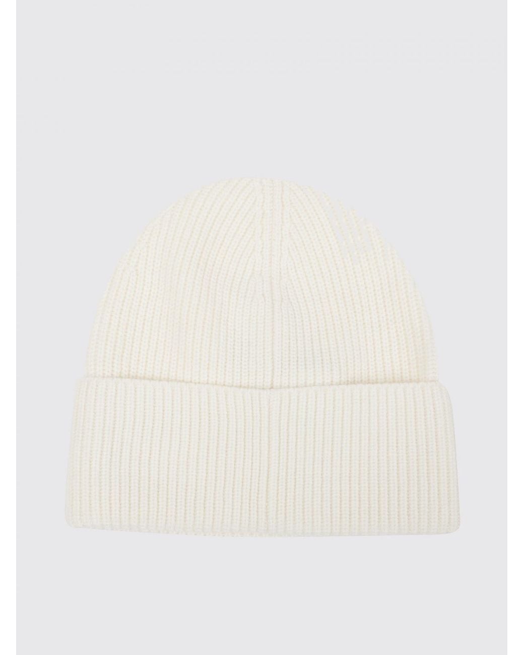 Autry Natural Wool Beanie Hat With Cuffed Hem And A Front Applied Logo Patch for men