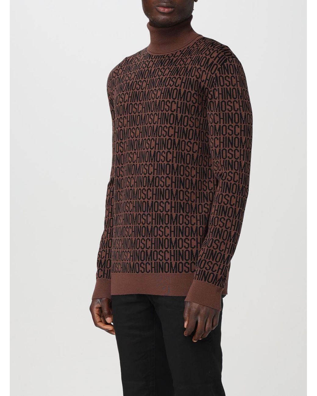 Moschino Couture Brown Sweater for men