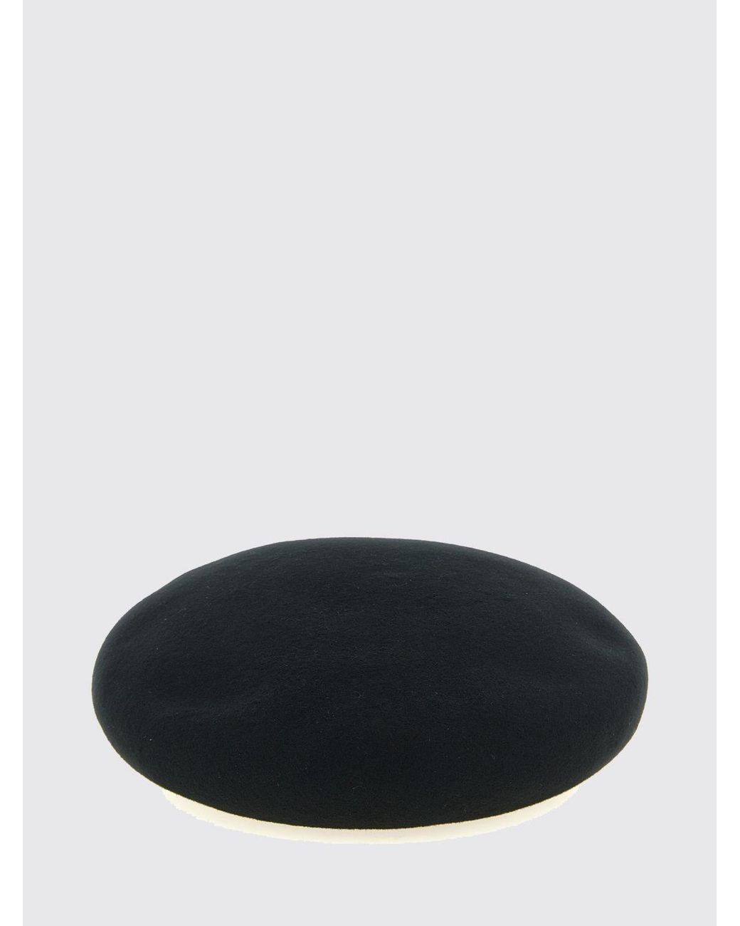 Yohji Yamamoto Black Newsboy Cap for men