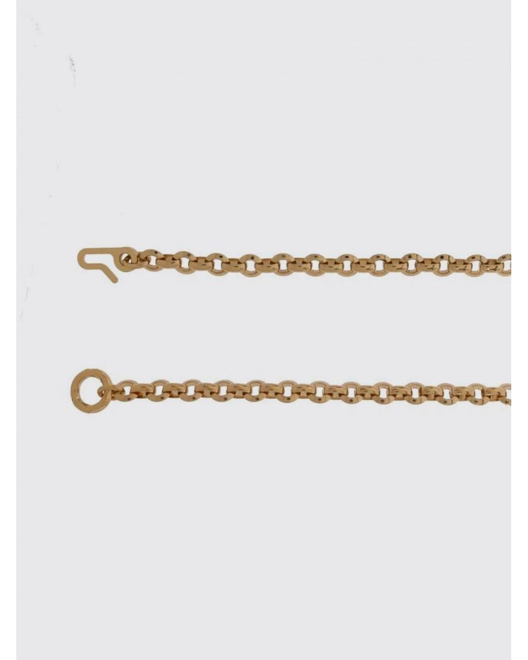 Chloé Natural Chlo&Eacute Metallic Mesh Belt