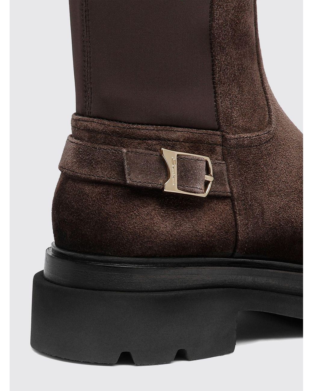 Santoni Brown Boots