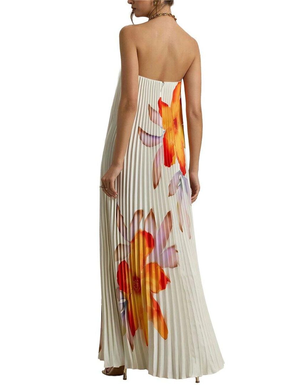 Dilireba White Maxi Dress