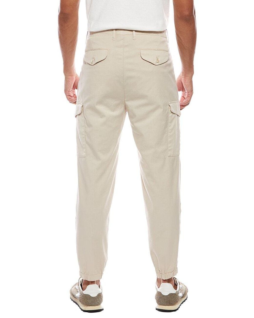 Brunello Cucinelli Natural Cargo Pant for men